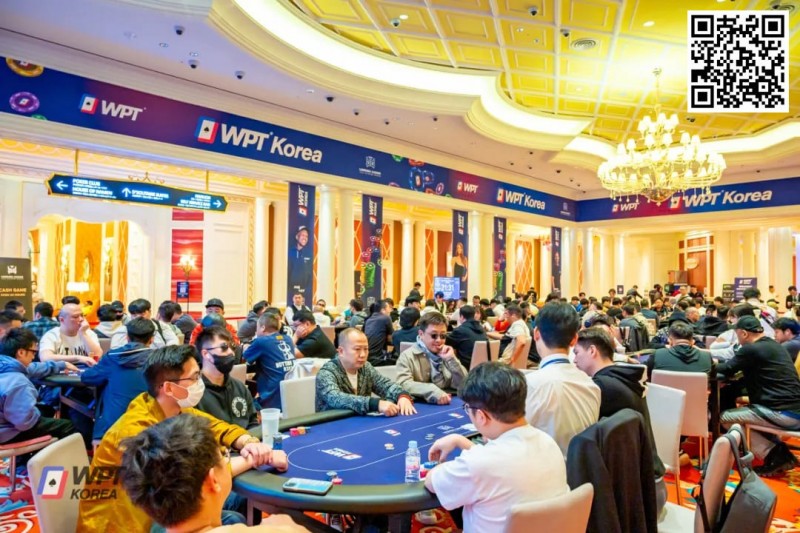 【DD扑克】WPT济州岛站｜主赛首战开启！A组吸引319人次参赛余84人晋级！国人选手林岩豪揽83.6万记分笑傲全场！