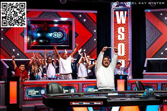 【DD扑克】2024 WSOP | Santhosh Suvarna夺得25万美元超级豪客赛冠军