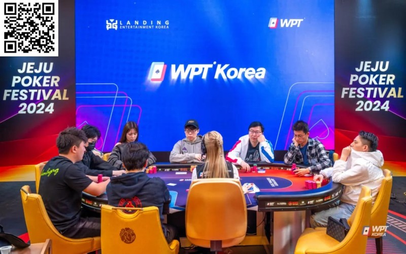 【DD扑克】济州扑克嘉年华｜WPT主赛6人决赛桌诞生 李栋1270W蝉联记分牌榜首领跑决赛圈